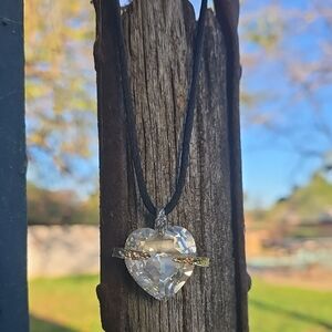 Elegant Heart Pendant Necklace